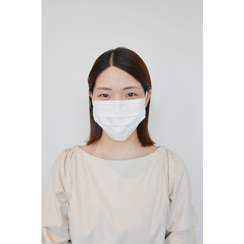 TRUSCO 【캠페인 종료】화이트 마스크 3층 타입(50장입) 3상자＋1상자 세트 DPM-WM-3PLUS1SET 1 S