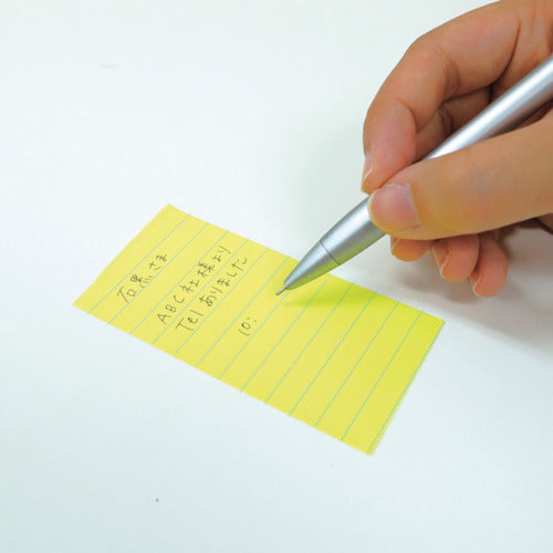 Yamato Memoc Roll Tape Notebook, Fluorescent Paper, Ruled Lines, NRK-50CH-LK, 1 pc