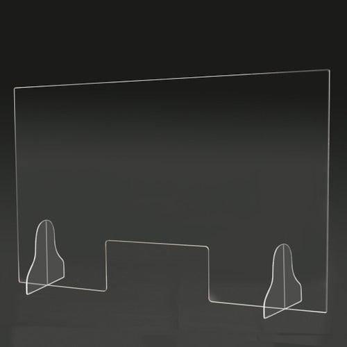 マグエックス　卓上アクリルパーテーション　窓付　９００×６００　AP-L　1 箱