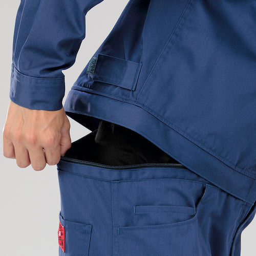 AUTO-BI Waist Split Overalls 6950-015 Royal Blue - L 6950-015-L 1 unit