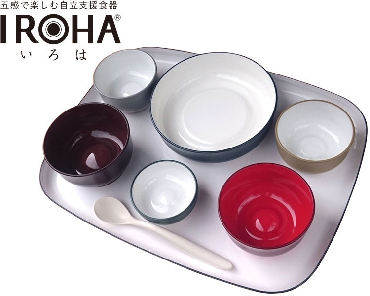 五感で楽しむ自立支援食器IROHA　オリジナル色 / iroha01　フルセット　1 セット
