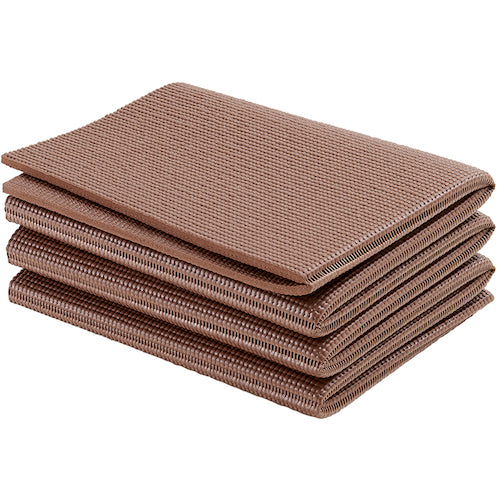 아이미디어 접을 수 있는 운동 매트 두꺼운 브라운 1009403 1개