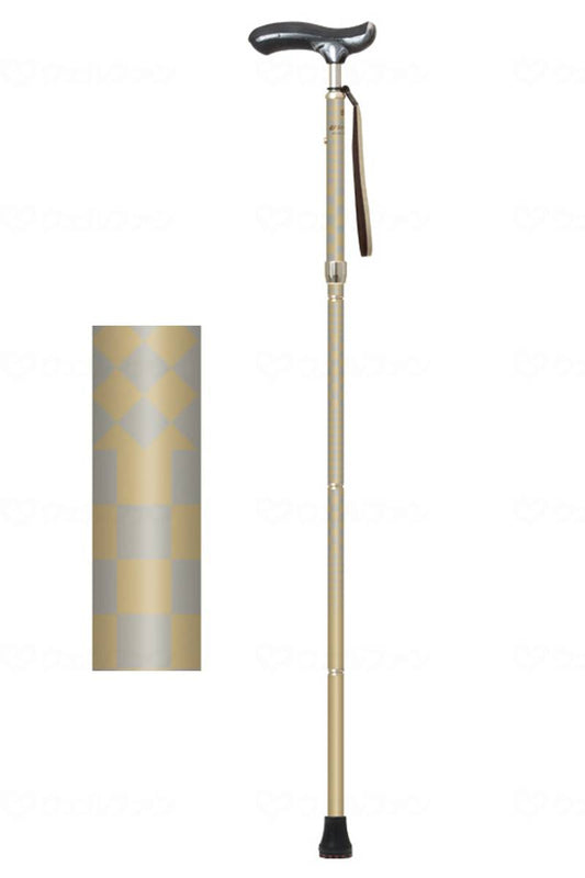 Shinano Neoclassical Folding Short Beige