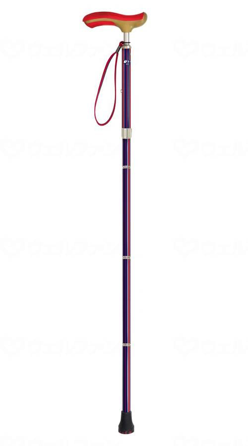 Shinano Neoclassical Folding Long Stripe Navy