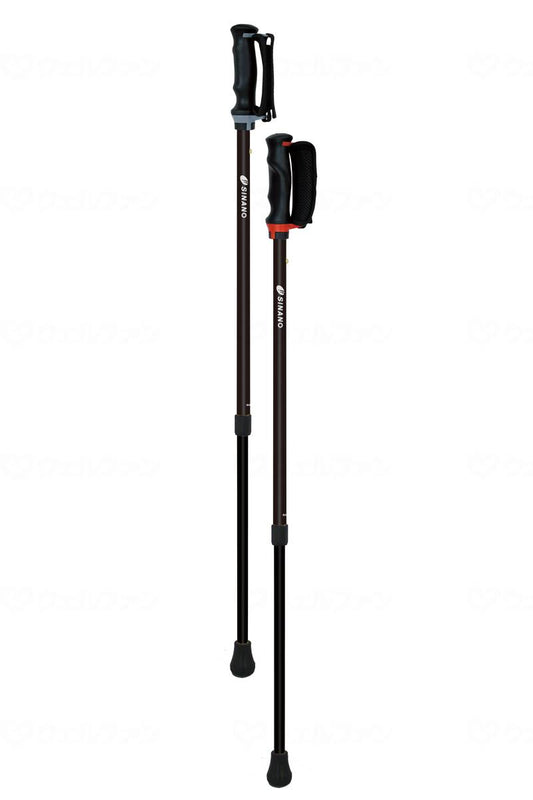 シナノあんしん2本杖 ﾌﾞﾗｯｸ