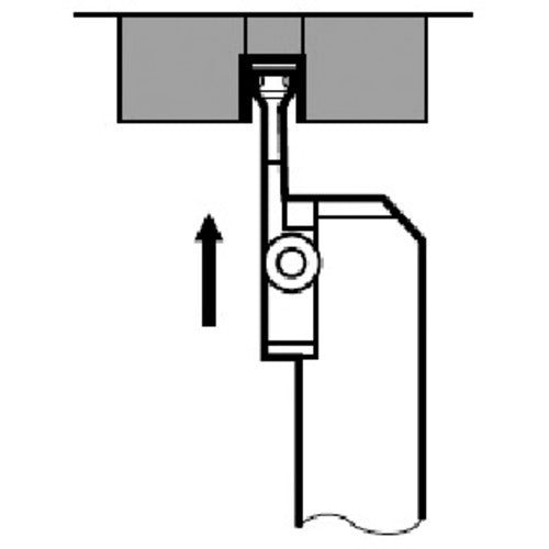 Tungaloy Mighty Series Bit CGWSR/L-WG-L CGWSL2525-W40GL-L 1 pc