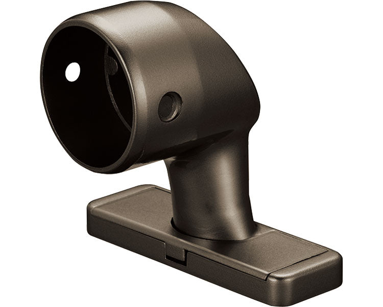 φ32 Slim end bracket with cover / 040-6050 Brown BE-56B 1 pc