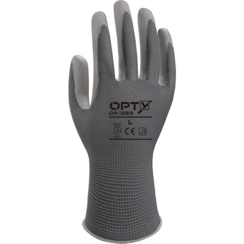 Weed Urethane Backless Gloves OPTY OP-135G L Size DEOP135G_L_1P 1 Pair