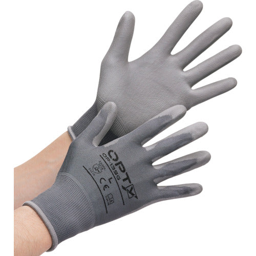Weed Urethane Backless Gloves OPTY OP-135G L Size DEOP135G_L_1P 1 Pair