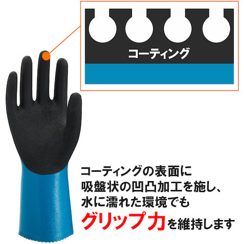 Weed Nitrile Full Coat Gloves Weed DEVOLG DE-658 L Size DEDE658_L_1P 1 pair