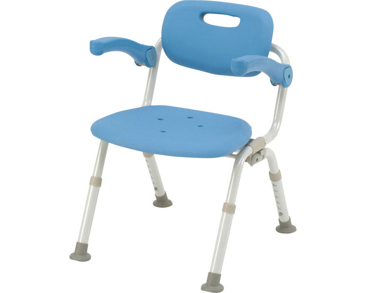 Shower Chair [Yuclear] Middle SP One-touch Folding N / PN-L41821A Blue 1 unit