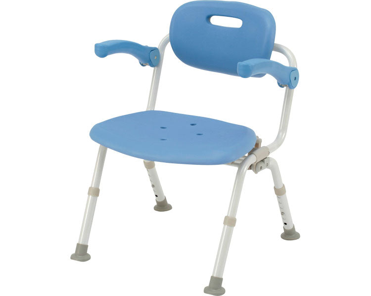 Shower Chair [Yuclear] Wide SP Folding N / PN-L41622A Blue 1 unit