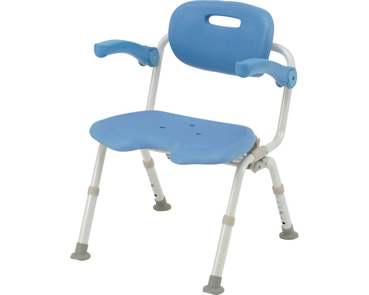 シャワーチェア［ユクリア］ワイドSPU型おりたたみN / PN-L41621A　ブルー　1 台