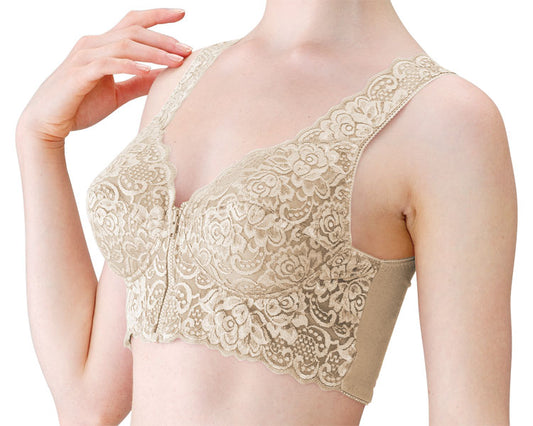 前開きらくらくブラジャー / DN-0275　ベージュ　M　1 枚