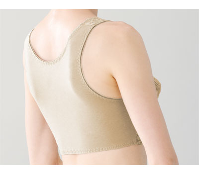 前開きらくらくブラジャー / DN-0275　ベージュ　L　1 枚