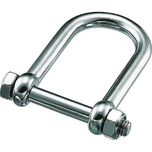 水本　ステンレス　ＳＬＵシャックル　使用荷重１．４７ｋＮ　B-1500　1 個