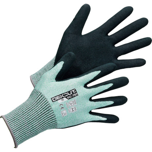 Weed Cut-Resistant Gloves DEXCUT DC-787 Nitrile Backless Special Anti-Slip LL Size DEDC787XL1P 1 Pair