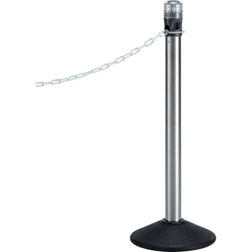 Teramoto Chain Stand with LED Light, White Plastic Chain, Flashing Light, SU-662-120-8, 1 Unit