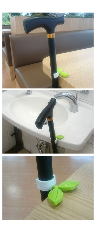 Cane rest leaf / tue-Le Blue 1 piece