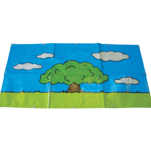 하기와라 타피 디자인 시트(울타리 시트) 다이키 0.9m×1.7m TPDTI0917 1장