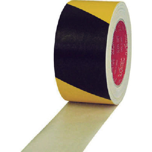 ＳＬＩＯＮＴＥＣ　危険表示用布粘着テープ６０ｍｍ×２５ｍ　イエロー／ブラック　336200-SS-00-60X25　1 巻