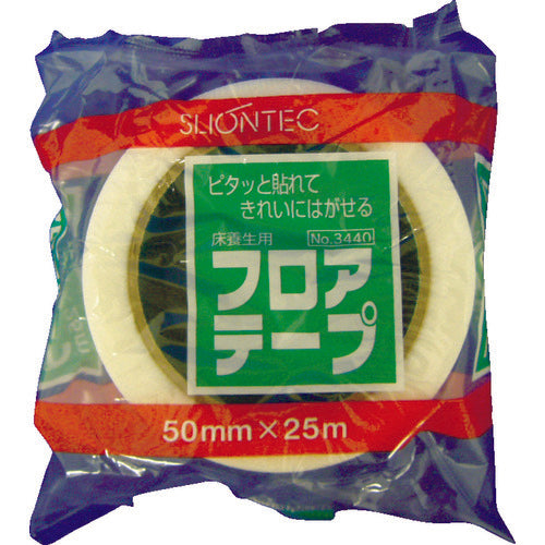 ＳＬＩＯＮＴＥＣ　床養生用フロアテープ５０ｍｍ　ホワイト　344002-WH-00-50X50　1 巻