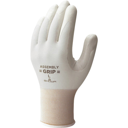 SHOWA Nitrile Rubber Backless Gloves Assembly Grip 5 Pair Pack Gray S Size NO370-S5P 1 PK