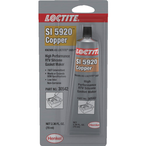 록타이트 실리콘 씰제 내열용 5920 70g 5920-70 1개
