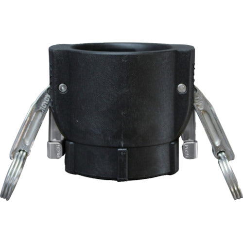 Toyox Camlock Twin Lock Type Coupler Female Thread Resin 633-DBL1-1/2 inch PP 633-DBL-1-1/2-PP 1 pc