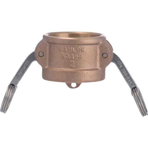 토요쿠스 캠록 커플러 더스트 캡 브론즈 634-B 2인치 BR 634-B-2-BR 1개