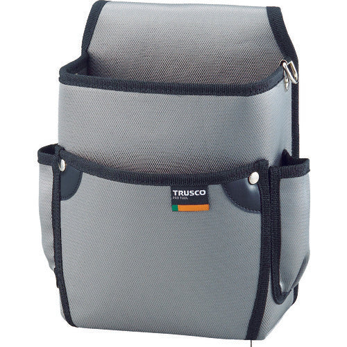 ＴＲＵＳＣＯ　腰袋二段　グレー　TC-11GY　1 個