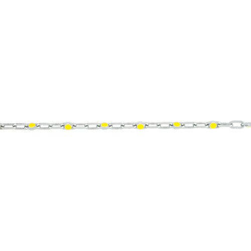 TRUSCO Stainless Steel Cut Chain with Chain Eye 4.0mm x 5m TSC-405A 1 piece