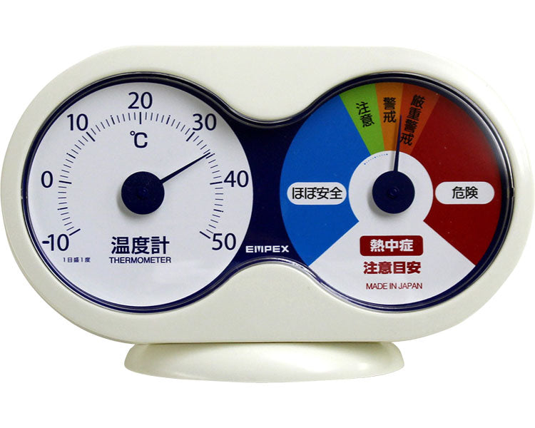 熱中症注意計（温度計+熱中症注意目安） / TM-9781　1 個