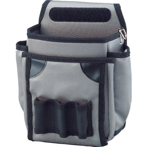 ＴＲＵＳＣＯ　【売切廃番】腰袋二段フタ付　グレー　TC-141GY　1 個