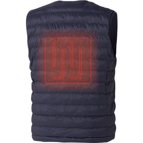 Air-conditioned clothing Thermal Gear Heat-generating cold protection vest Black 3L TG22102K90S5 1 piece