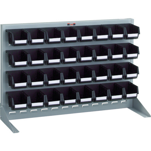 TRUSCO Conductive Panel Container Rack, Tabletop Type, Small Container x 32, Silver, T-0632N-E, 1 Unit