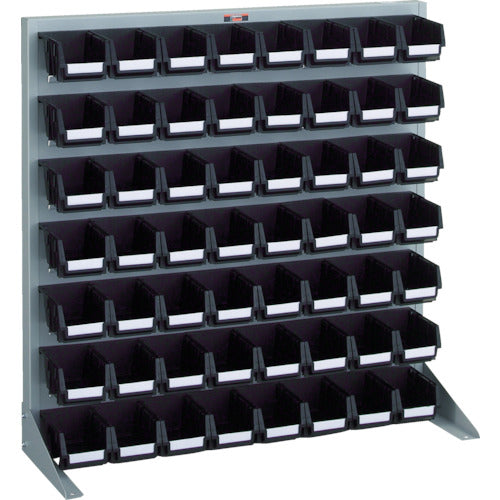 TRUSCO Conductive Panel Container Rack, Tabletop Type, Small Container x56, Silver, T-0978N-E, 1 Unit
