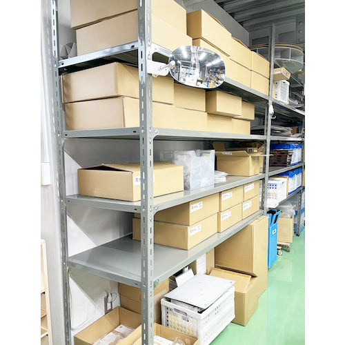 TRUSCO 타원형 미러 클립 타입 폭 290mmX 높이 150mm TOM-290C 1개