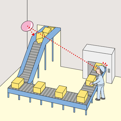 TRUSCO 타원형 미러 클립 타입 폭 290mmX 높이 150mm TOM-290C 1개