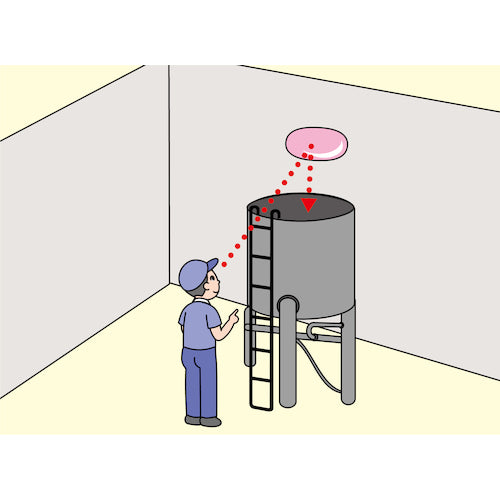 TRUSCO 타원형 거울 마그넷 타입 폭 290mmX 높이 150mm TOM-290M 1개