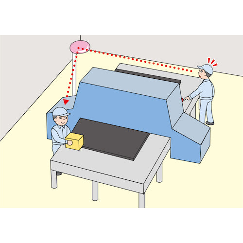 TRUSCO 타원형 거울 마그넷 타입 폭 290mmX 높이 150mm TOM-290M 1개