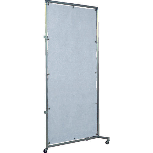 吉野　火花用衝立アルミパイプ　１×２　接続キャスター　YS-12JC-A　1 台