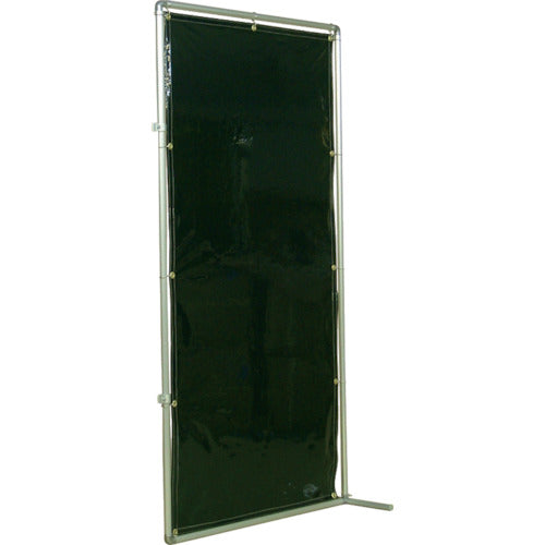 Yoshino Shading Fence Aluminum Pipe 1x2 Connection Fixed Dark Green YS-12JF-DG 1 Unit