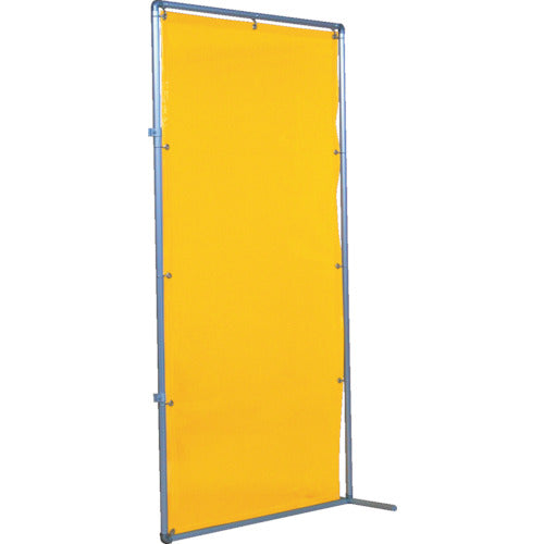 Yoshino Shading Fence Aluminum Pipe 1x2 Connection Fixed Yellow YS-12JF-Y 1 Unit