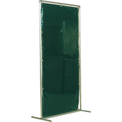 Yoshino Shading Fence Aluminum Pipe 1x2 Single Fixed Dark Green YS-12SF-DG 1 Unit