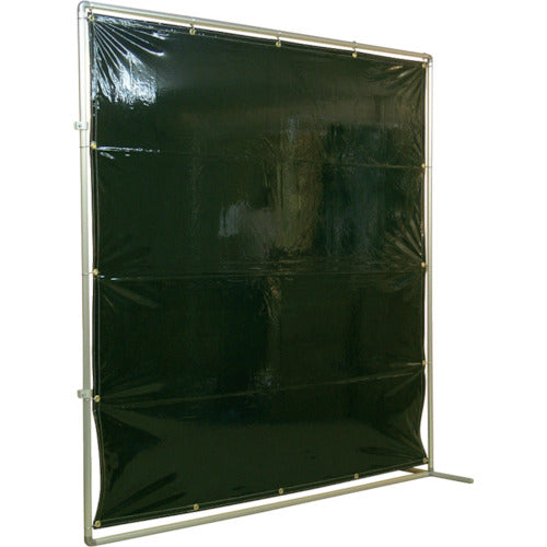 Yoshino Shading Fence Aluminum Pipe 2x2 Connection Fixed Dark Green YS-22JF-DG 1 Unit