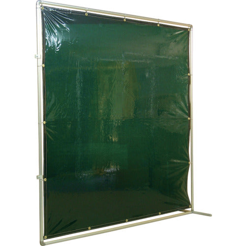 Yoshino Shading Fence Aluminum Pipe 2x2 Connection Fixed Green YS-22JF-G 1 Unit