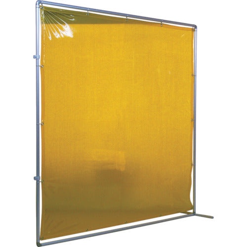 Yoshino Shading Fence Aluminum Pipe 2x2 Connection Fixed Yellow YS-22JF-Y 1 Unit