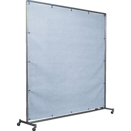 吉野　火花用衝立アルミパイプ　２×２　単体キャスター　YS-22SC-BW　1 台