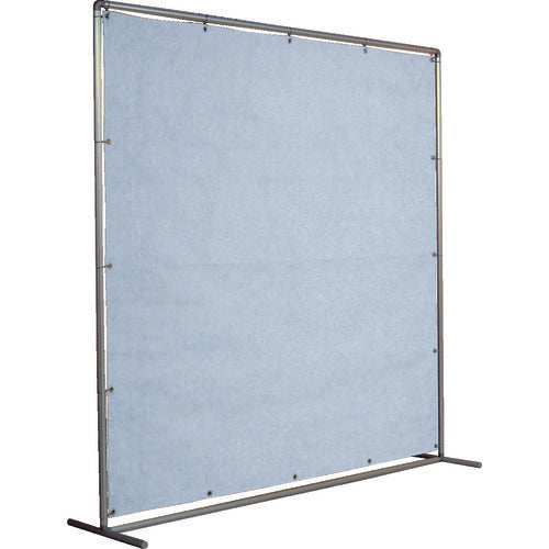 吉野　火花用衝立アルミパイプ　２×２　単体固定　YS-22SF-A　1 台